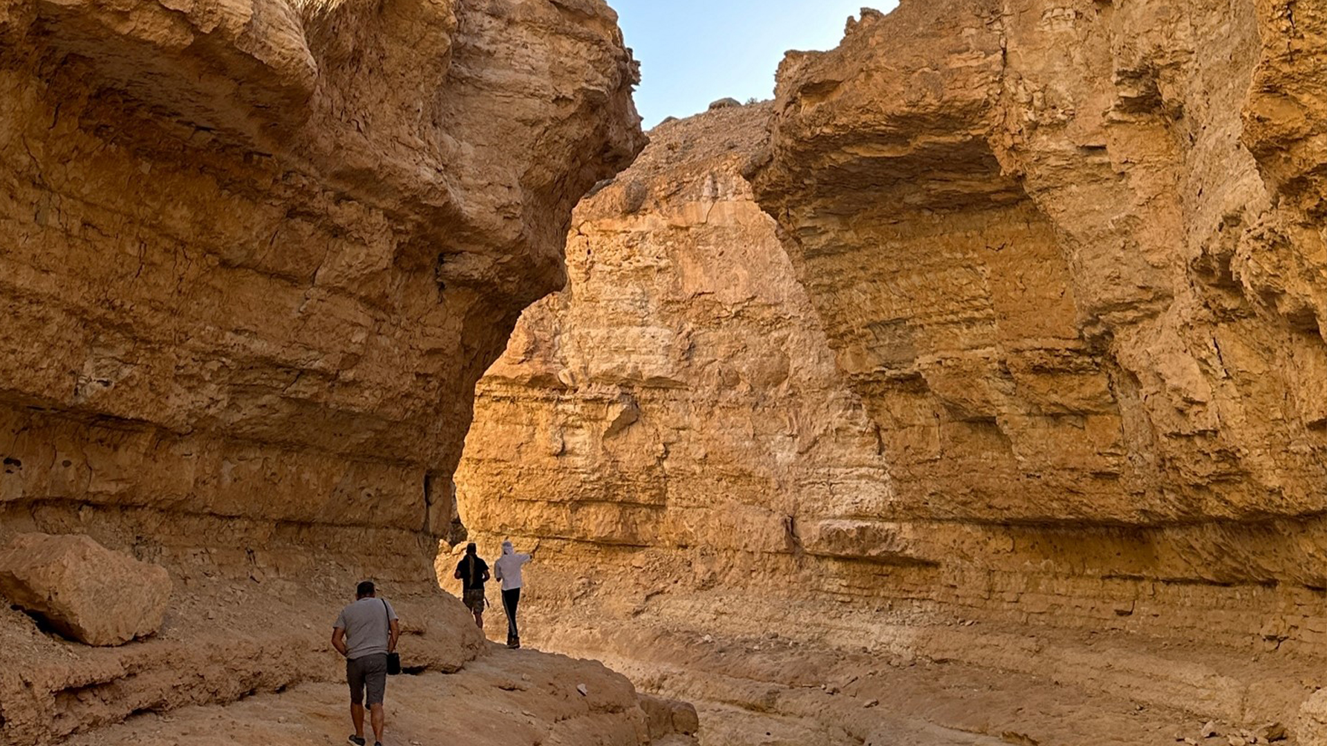 Scoprendo a piedi il canyon